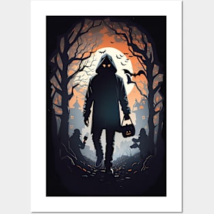 trick or treat Posters and Art